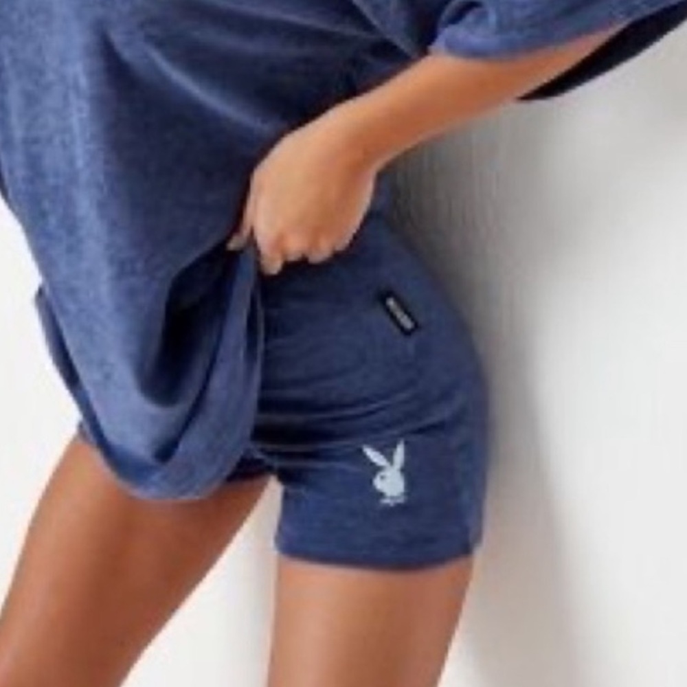 PLAYBOY Misguided collab Terry Cloth Shorts